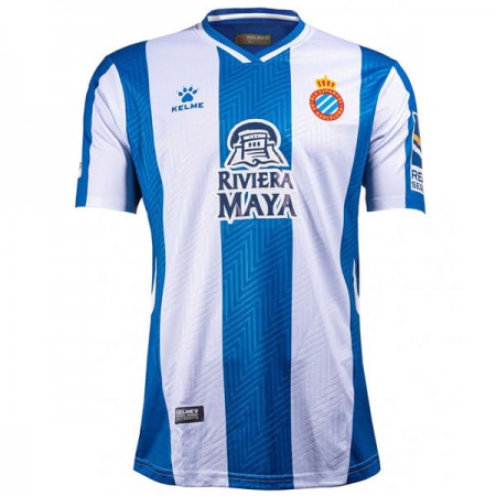 Billiga Fotbollströjor RCD Espanyol Hemma tröja 2021/22 Kortärmad